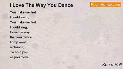 Ken e Hall - I Love The Way You Dance
