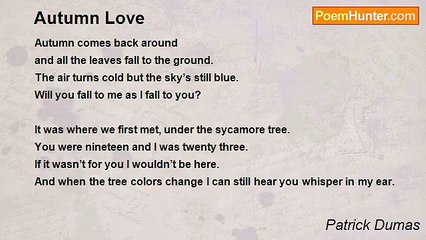 Patrick Dumas - Autumn Love