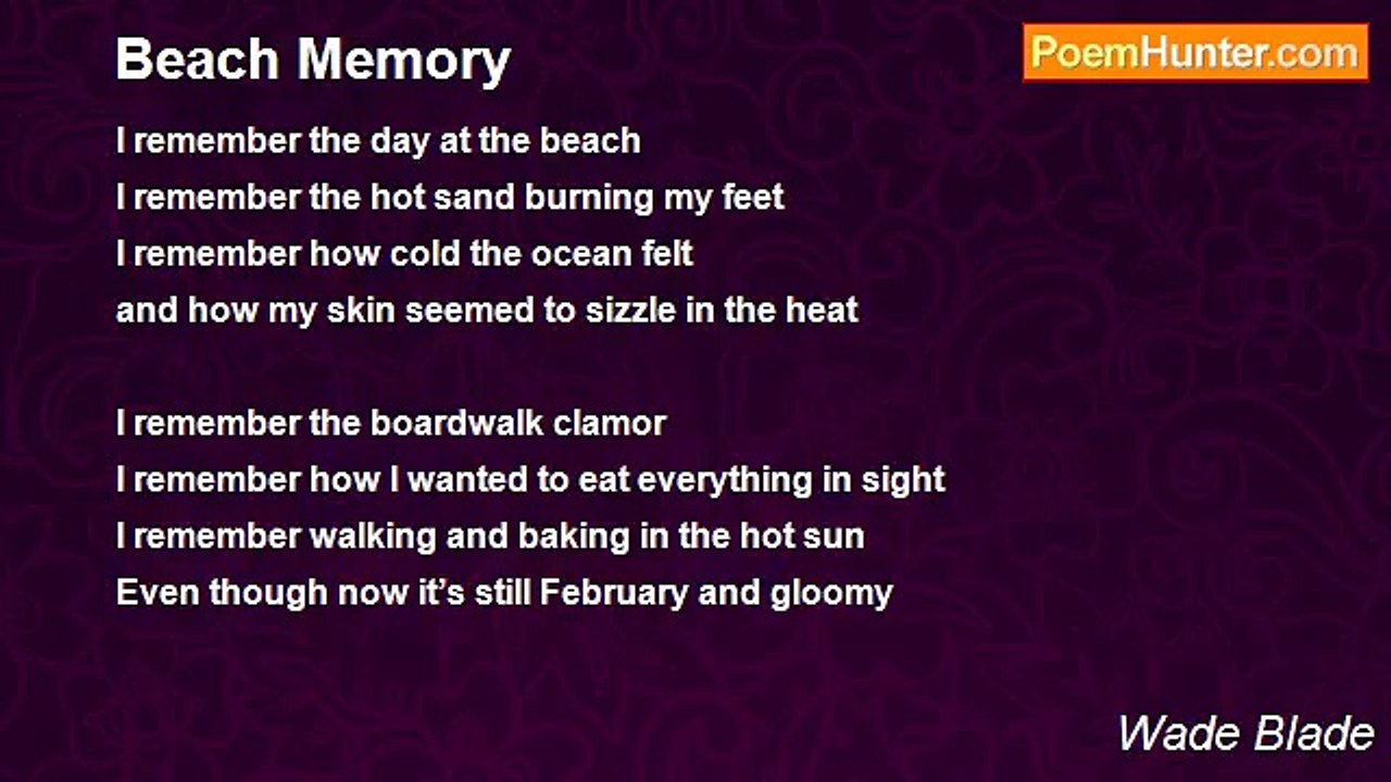 Wade Blade - Beach Memory