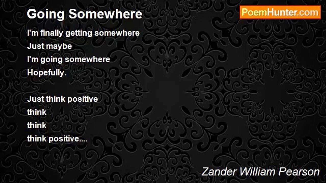 Zander William Pearson - Going Somewhere