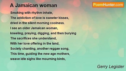 Gerry Legister - A Jamaican woman