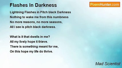 Mad Scientist - Flashes In Darkness