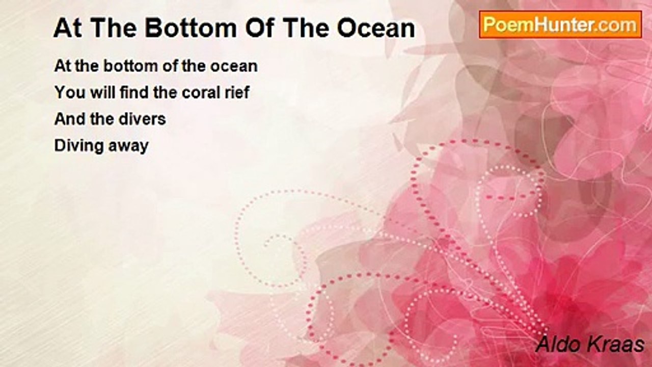 Aldo Kraas - At The Bottom Of The Ocean