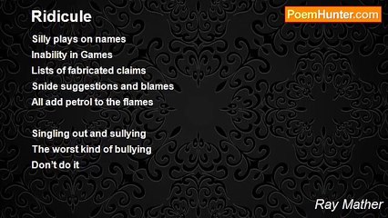 Ray Mather - Ridicule