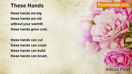 Atticus Frost - These Hands