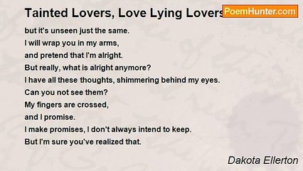 Dakota Ellerton - Tainted Lovers, Love Lying Lovers Lies.