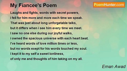 Eman Awad - My Fiancee's Poem