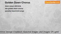 Terence George Craddock (Spectral Images and Images Of Light) - Golden Dawn Chorus