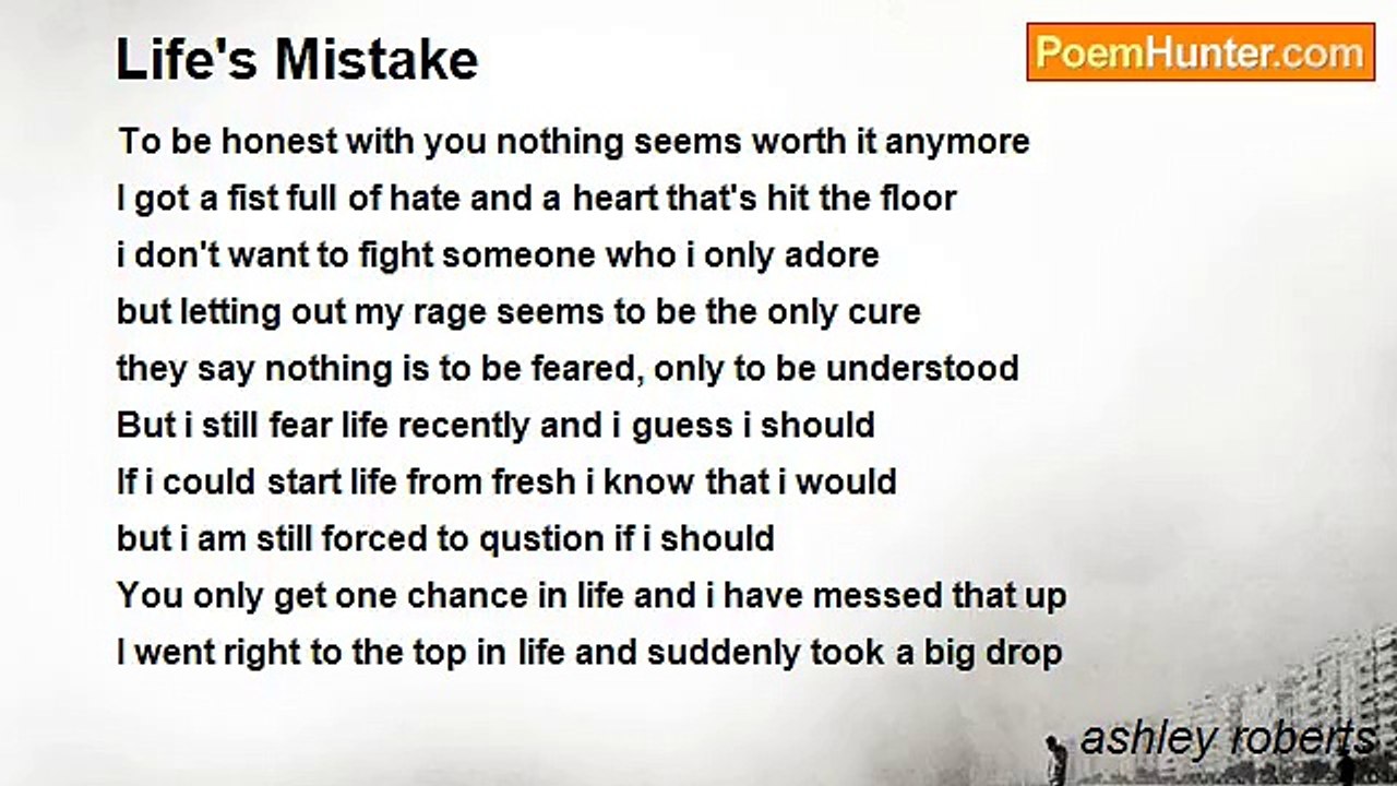 ashley roberts - Life's Mistake