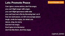 cyprus jones - Lets Promote Peace
