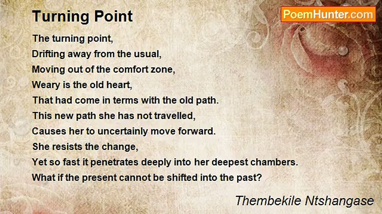 Thembekile Ntshangase - Turning Point