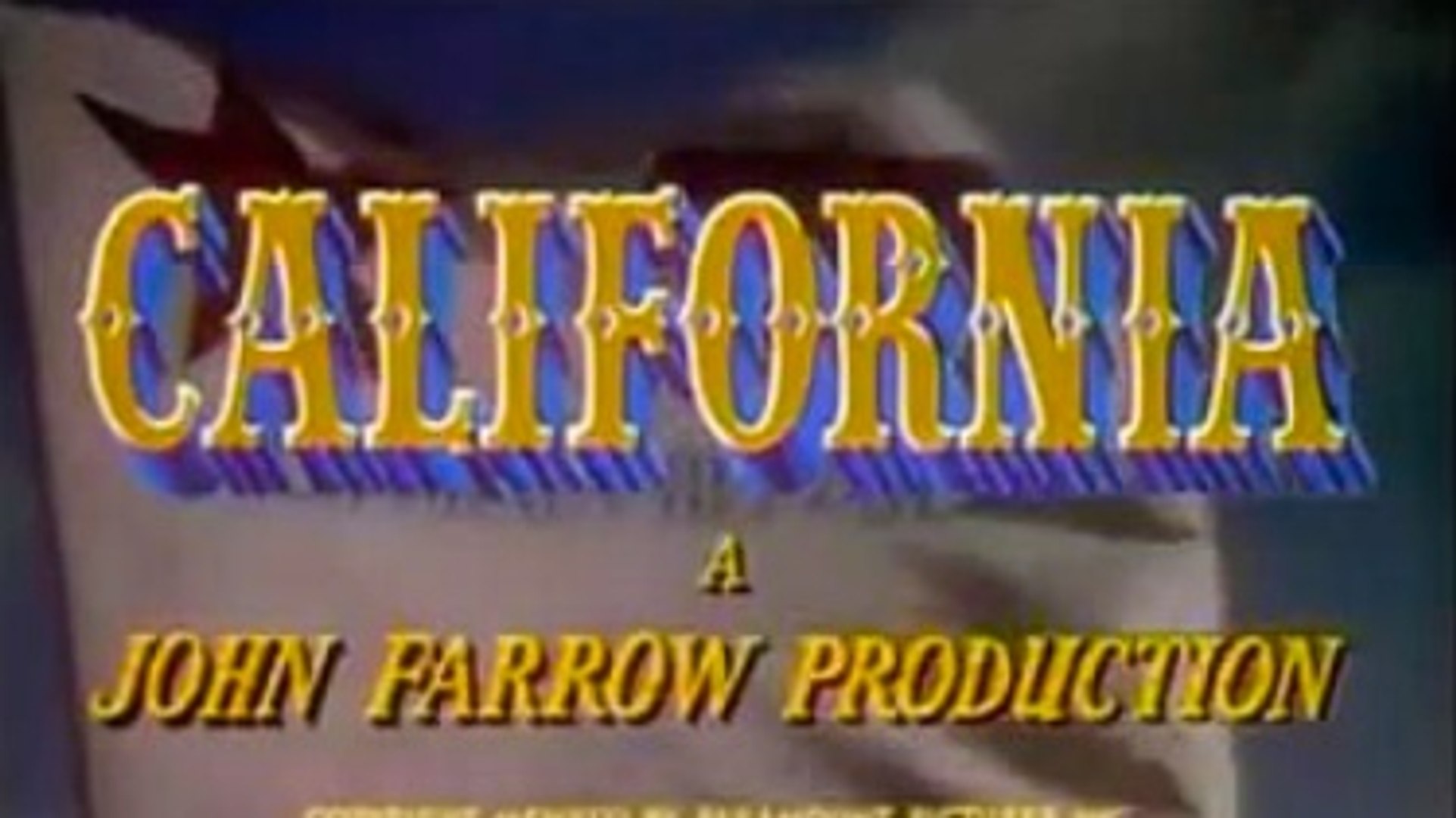 California (1946) Película Completa Español. Barbara Stanwyck, Ray Milland,  Barry Fitzgerald