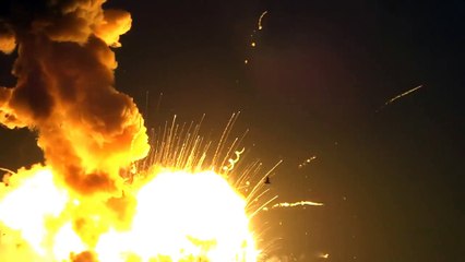 Une fusée de la NASA explose en plein vol