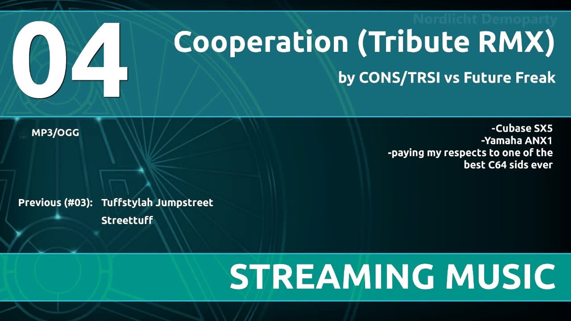 Nordlicht 2014 Demoparty - Streaming Music Competition