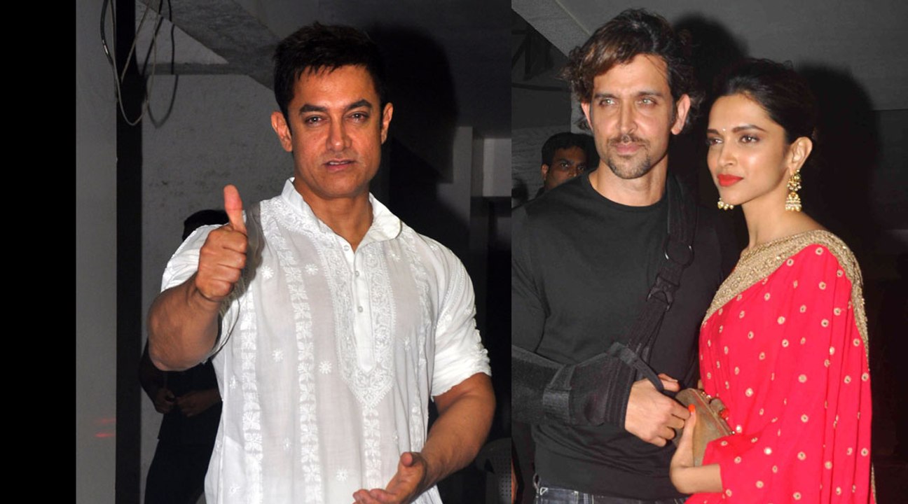 Aamir Khan hosts a Diwali bash!