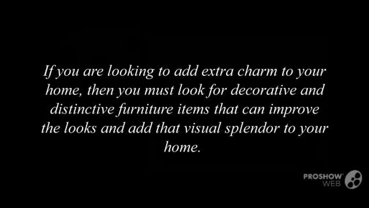 Distinctive Furniture for Modern Appeal