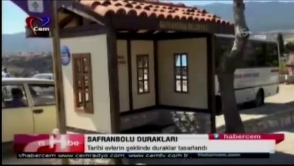 Safranbolu Görünümlü Otobüs Durakları Cem Tv'de