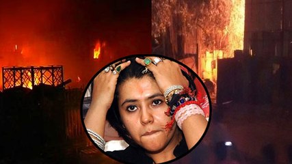 Ekta Kapoor's Studio Catches Fire!!