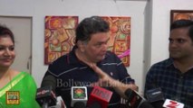 Rishi Kapoor along with Tanishaa Mukherjee Inaugurate Art Show