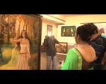 Govinda Rishi Kapoor at an art exhibition