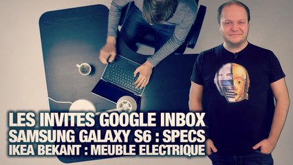 #freshnews 745  Invites Google Inbox. Samsung Galaxy S6. Ikea Bekant