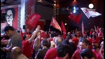 Бразилия: Дилма Русеф и ее сторонники празднуют победу