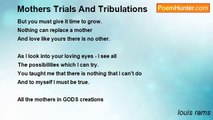 louis rams - Mothers Trials And Tribulations