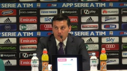 Fiorentina, Montella: 'Abbiamo giocato una grandissima gara'