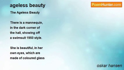 oskar hansen - ageless beauty