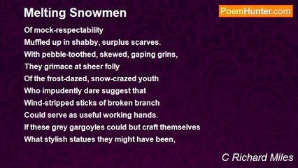 C Richard Miles - Melting Snowmen