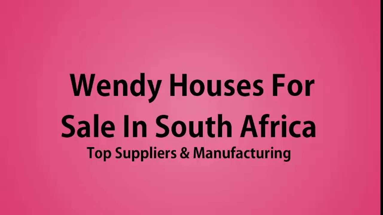 Wendy Houses in South Africa - Quality Suppliers & Manufacturing