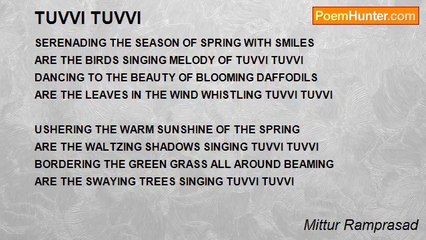 Mittur Ramprasad - TUVVI TUVVI