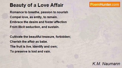 K.M. Naumann - Beauty of a Love Affair