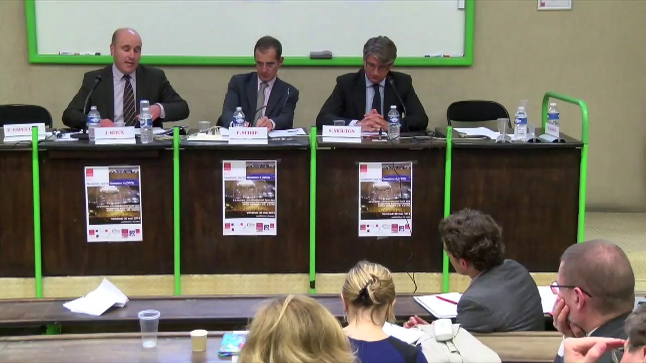 "La protection des normes internationales par le juge constitutionnel", Jérôme Roux, Professeur à l’Université de Montpellier 1