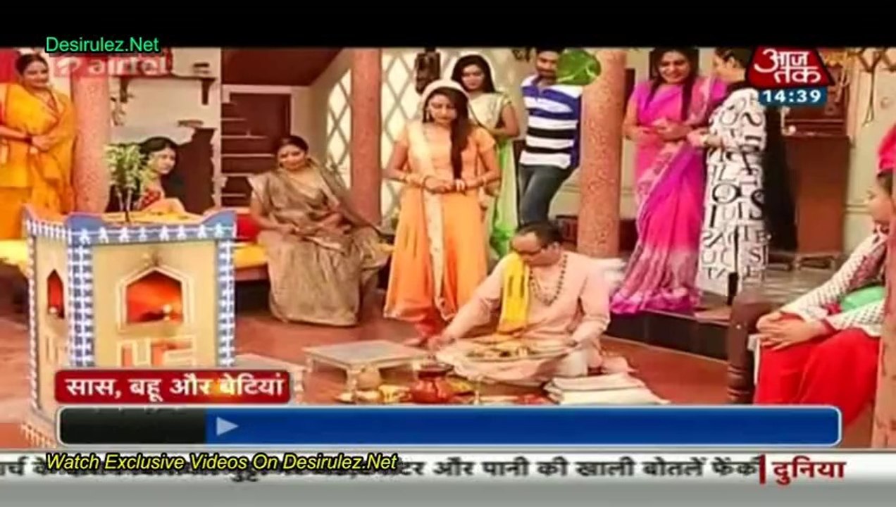 Saas Bahu Aur Betiyan [Aaj Tak] 27th October 2014pt1