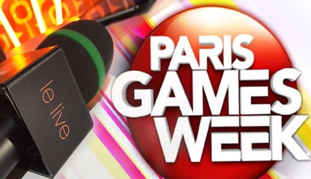 live TV show from the Paris Games Week Friday 10/31 at 5.30pm