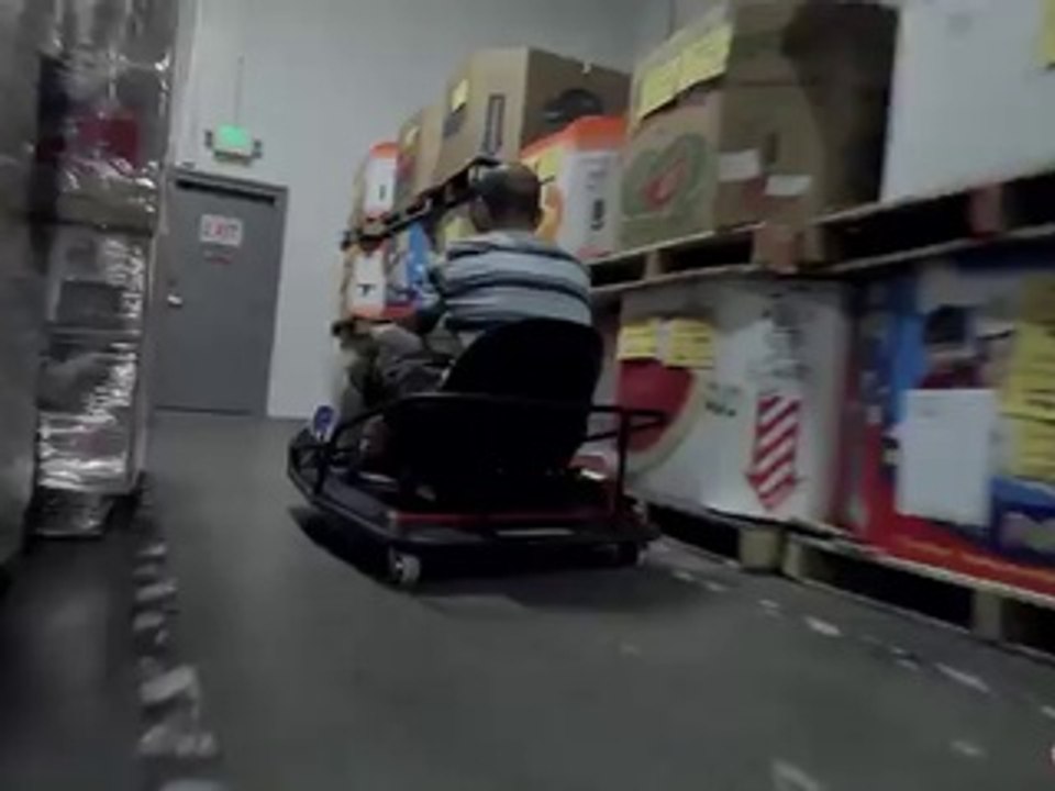 Crazy Cart XL, un mini-kart pour faire des courses entre amis