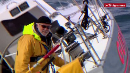 Route du Rhum. Bob Escoffier sur Groupe Guisnel