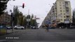 Dunya News - Speeding Red Light Runner Nearly Takes Out Pedestrians