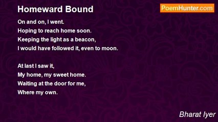 Bharat Iyer - Homeward Bound