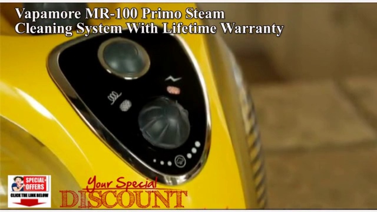 ["VAPAMORE STEAM CLEANER"] VAPAMORE MR-100 PRIMO STEAM CLEANING SYSTEM BEST REVIEW!