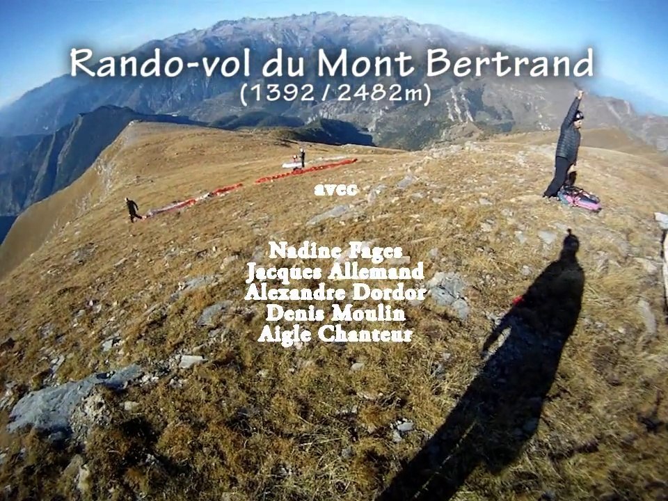 Rando-vol du Mont Bertrand