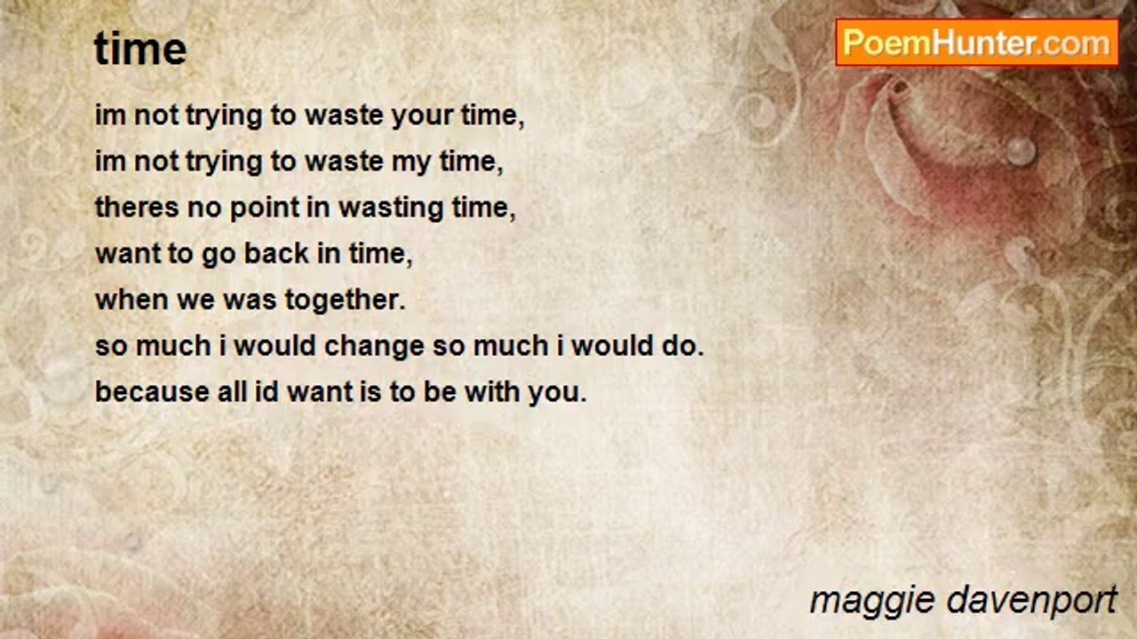 maggie davenport - time
