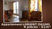 A vendre - Appartement - LORIENT (56100) - 4 pièces - 61m²