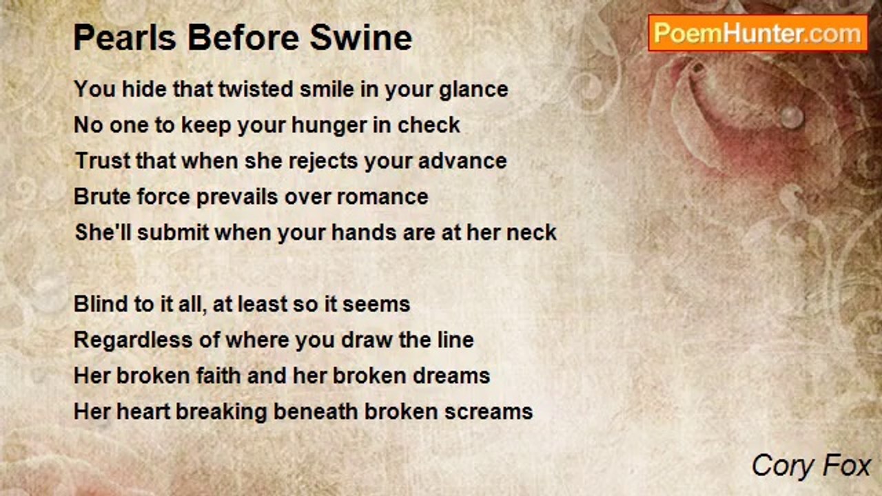 Cory Fox - Pearls Before Swine