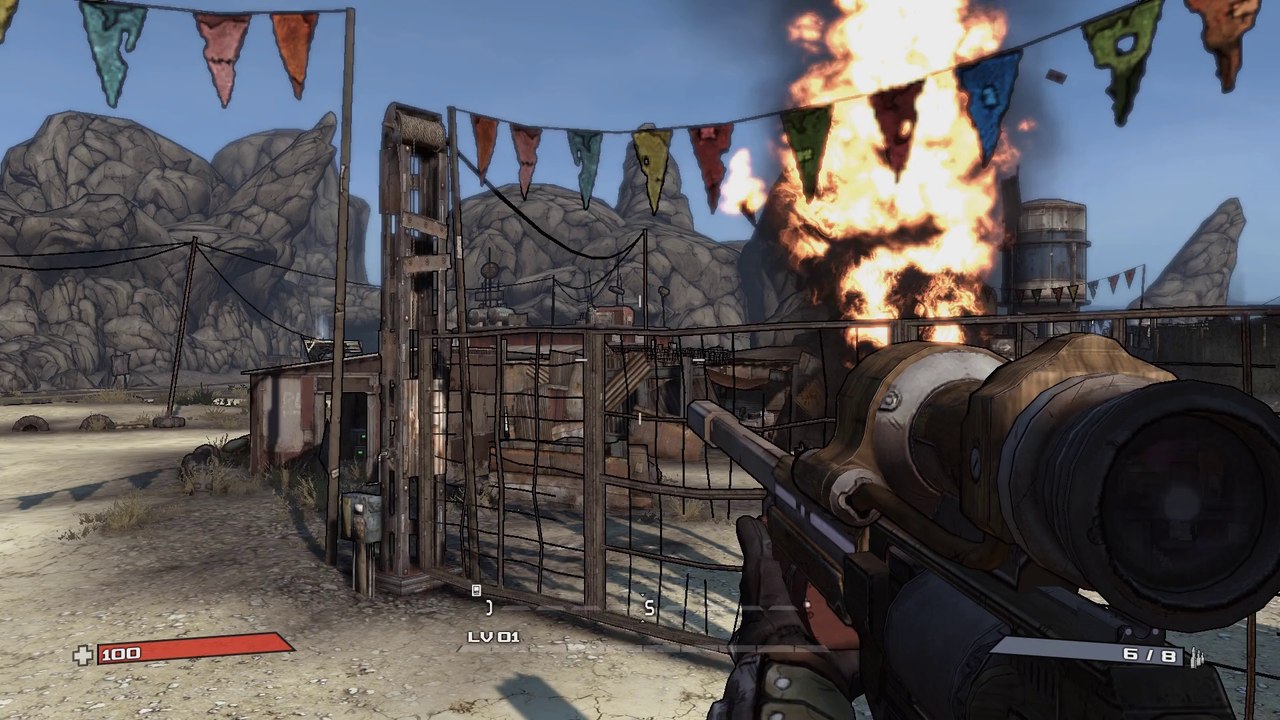 #01 - Claptrap, der lustige, kleine Roboter - LET'S PLAY 'Borderlands - GOTY' [BLIND/UNCUT]