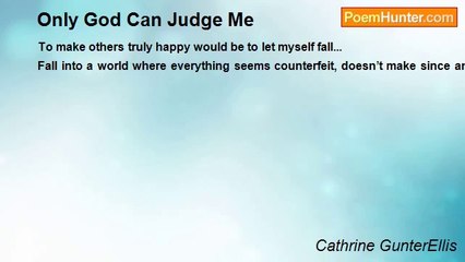 Cathrine GunterEllis - Only God Can Judge Me