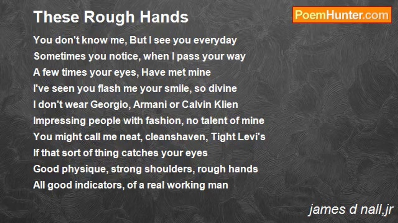 james d nall,jr - These Rough Hands