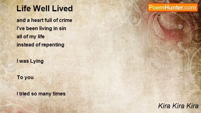 Kira Kira Kira - Life Well Lived