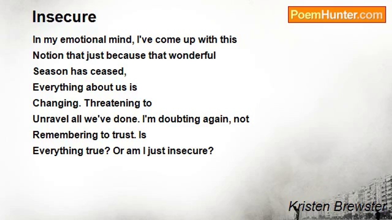 Kristen Brewster - Insecure